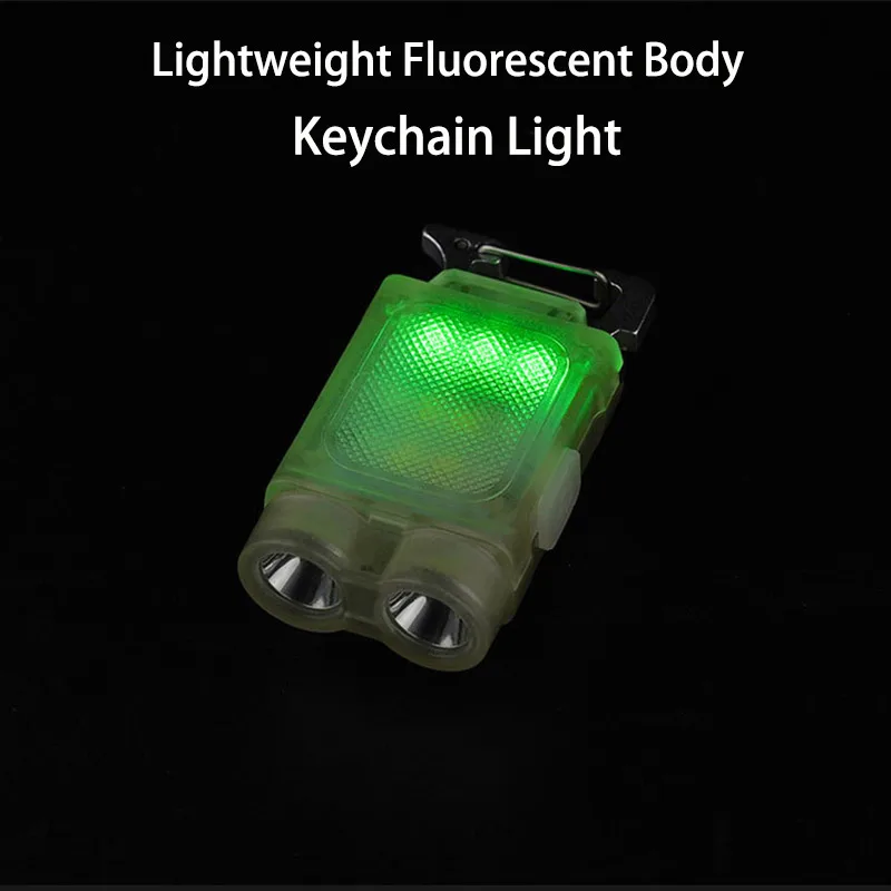 سلسلة المفاتيح LED ضوء مصباح يدوي مغناطيسي متعدد الوظائف شحن صغير محمول صيانة الضوء المحمولة ضوء العمل فائق السطوع #3