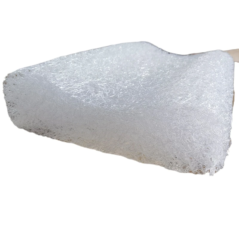 4D air fiber pillow, with moderate softness and hardness, breathable and dirt-resistant bed pillow, streamlined neck-protecting