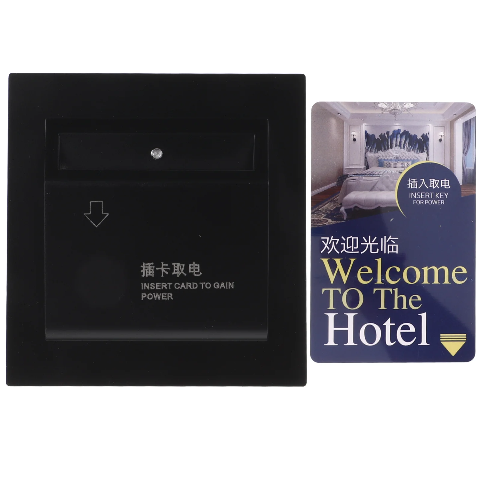 

Panel 40a Electricity Recognition Energy Saving Card Reliable Room Power Control Panel