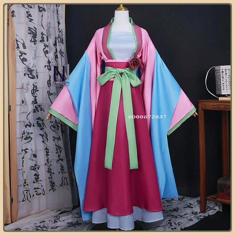 The Apothecary Diaries Neko Anime Outfit - High Quality Full Set Women's Garden Style Cat Ear Maid Cosplay Halloween Ae;5'b\7/m' view 2