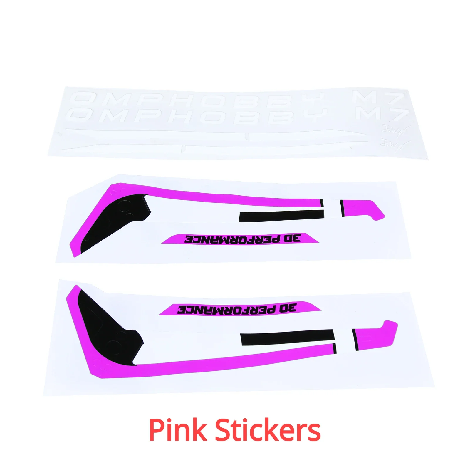 OMPHOBBY M7 RC Helicopter Spare Parts (Green/Blue/Pink/Orange) Stickers OSHM7177 OSHM7178 OSHM7179 OSHM7180