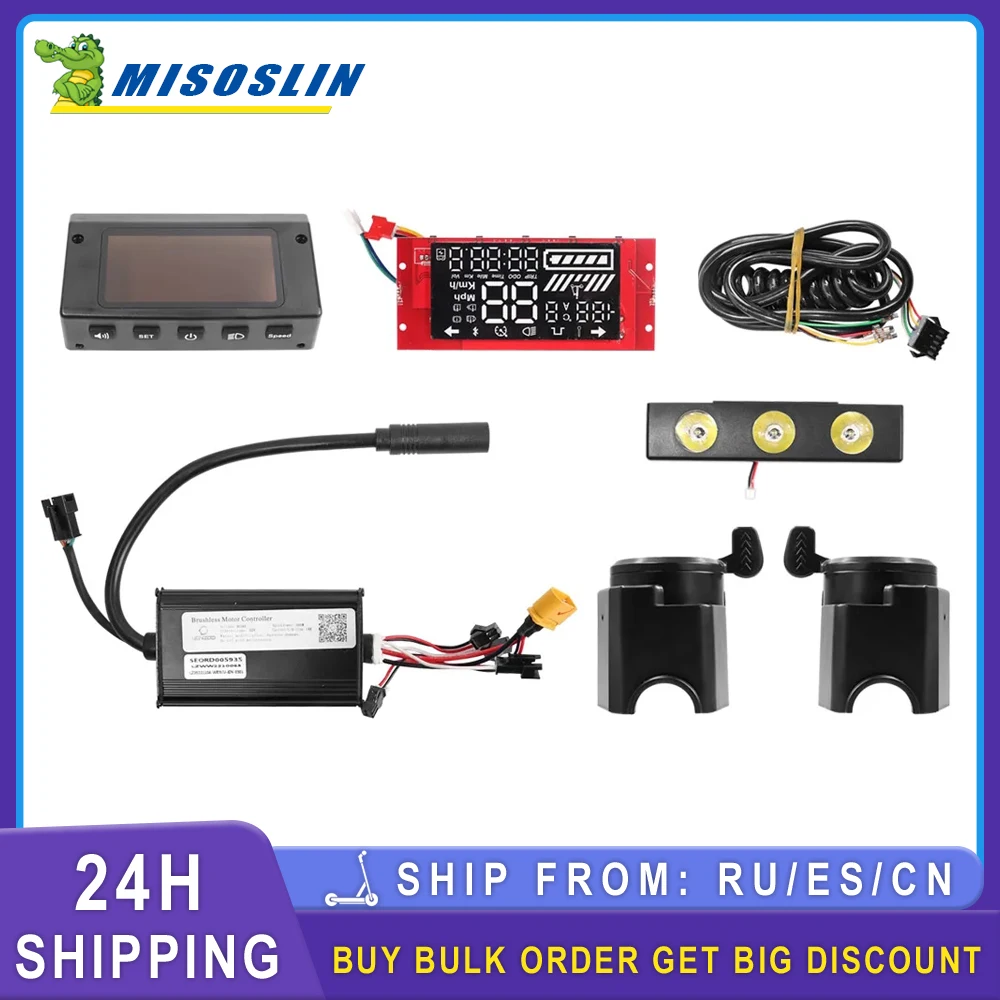 

Modifited Controller Display Panel Control Board Accessory for Kugoo S1 S2 S3 ETWOW Electric Scooter Dashboard Display Panel