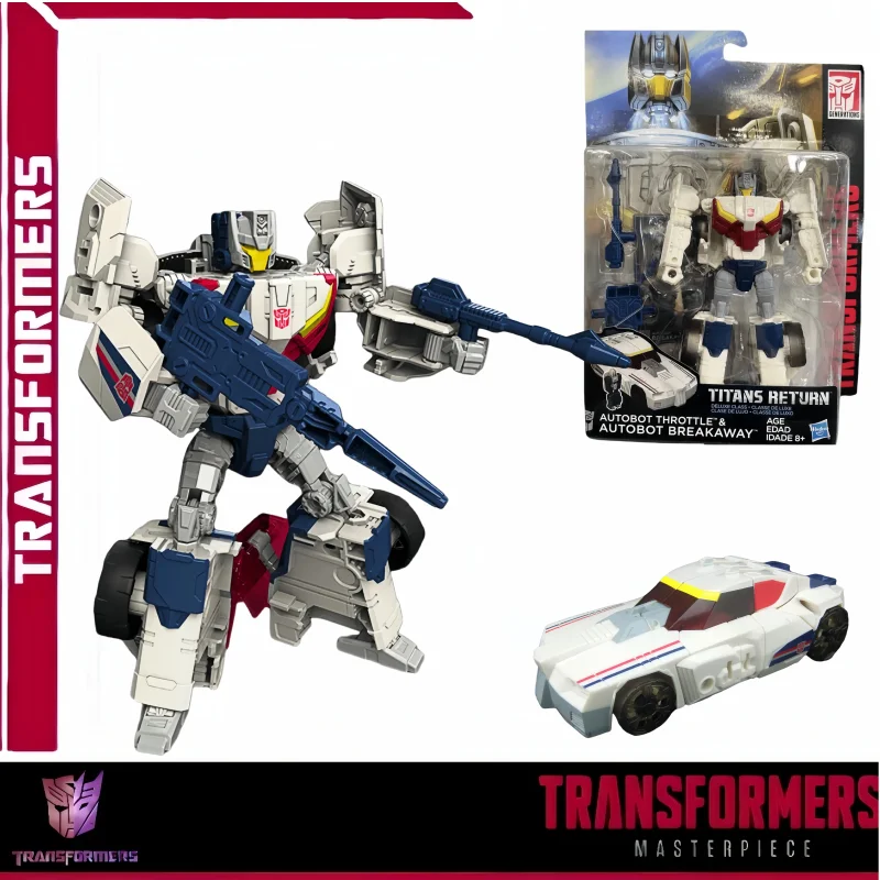 In Stock Takara Tomy Transformers G-Series Titan Return D-Class Gray/Search Robot Anime Action Model Toys Gift Hobby Collection