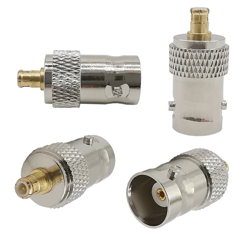 1 szt. BNC żeńskie gniazdo na MCX wtyk męski złącze koncentryczne RF dla DS0201/DSO Quad/DS203 oscyloskop (OSC) 50ohm MCX na BNC Adapter