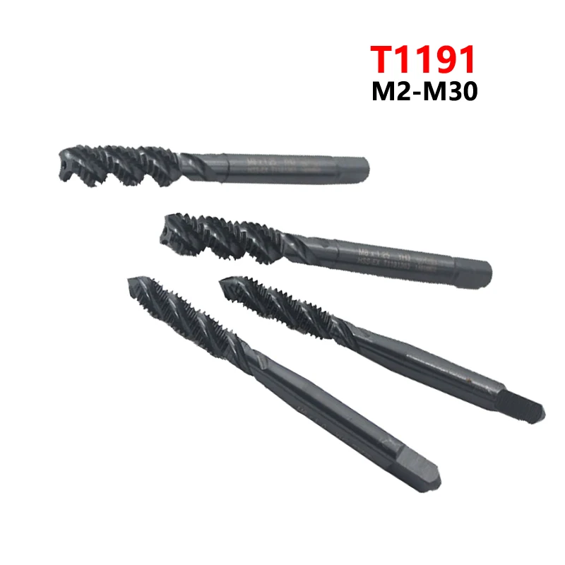 

Original T1191 M2-M30 Tap Tapping Blind Holes in Stainless Steel M3 M4 M5 M6 M8 M10 M12 M14 M16 M18 M20 M22 M24 Spiral Taps
