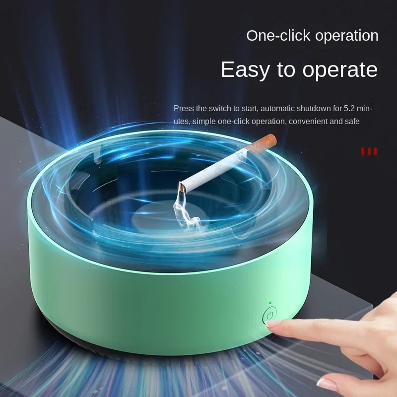 Self Suction Household Negative Ion Oxygen Bar Oxidation Purifier Multifunctional Intelligent Dust Removal Ashtray