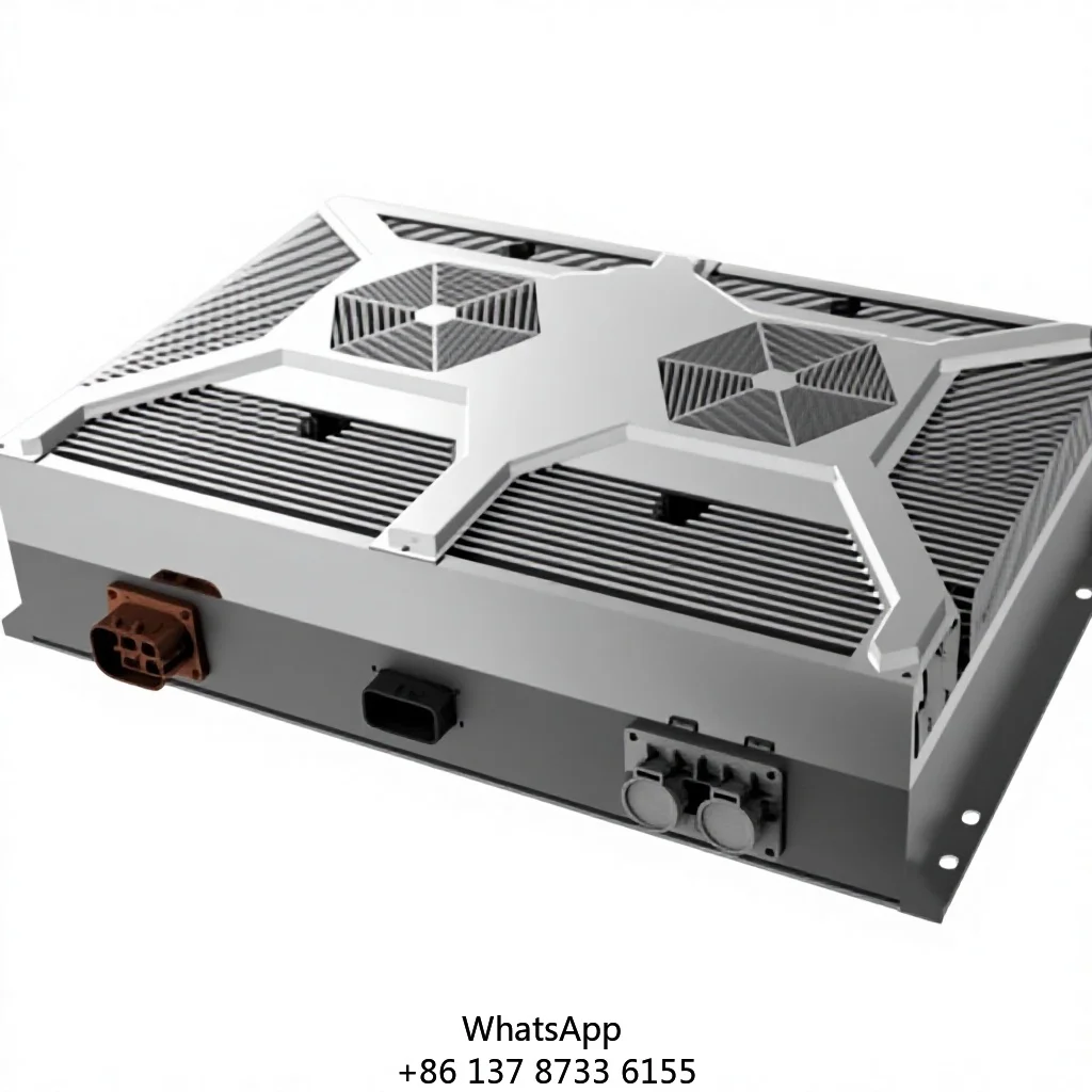 Lincoren Automotive Self-Cooling Air-Cooling 18kW Onboard DCDC Converter Assembly IP67 Protection LK2880 Model 400-1100VDC Input
