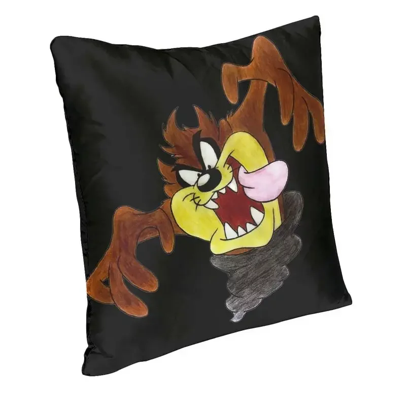 Cartoon Tasmanian Devil Pillowcover Home Decorative Taz Cushion Cover Throw Pillow for Sofa Double-sided Printing