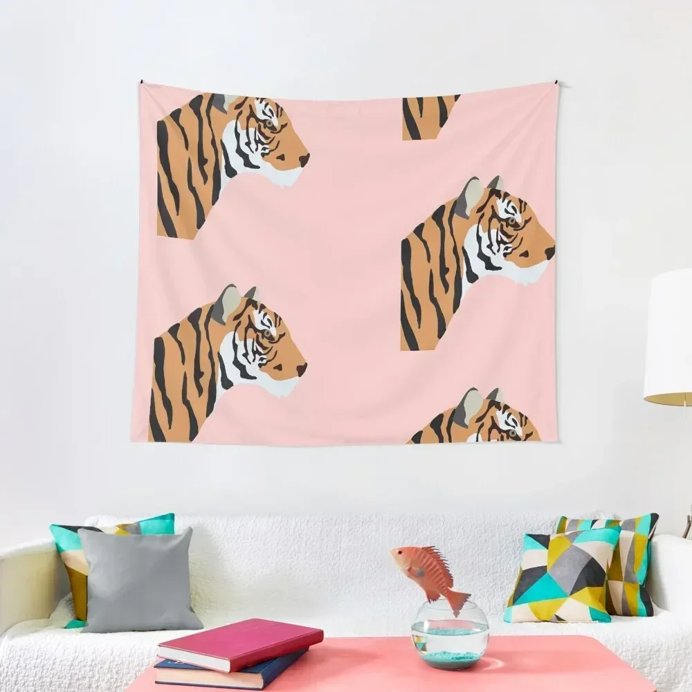 

Preppy tiger Tapestry Bedrooms Decor Living Room Decoration Art Mural Tapestry