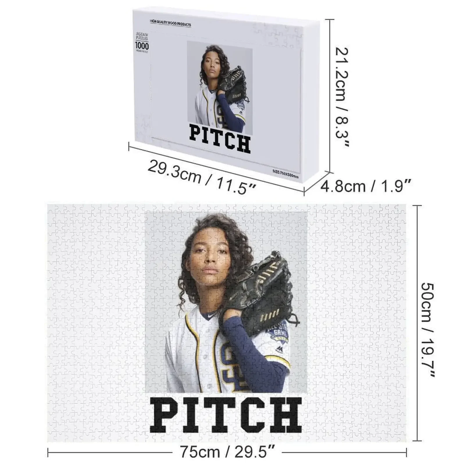 Пазл Pitch Ginny Baker, весы, двигатели, персонализированный подарок с изображением животных, пазл