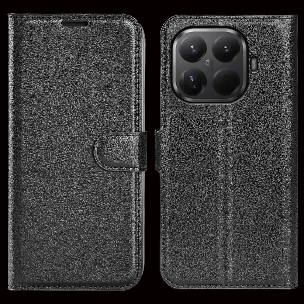 

Lychee Leather Flip Case For Xiaomi 17T 17 Pro Max 15 Ultra 15T Pro 14T 13T 12T 12S 15S 13 14 12 Pro 11 Lite Phone Case Cover