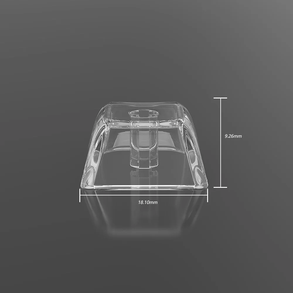 Imagem -03 - Xda Perfil Pbt Keycaps Teclado Mecânico 1u 1x Bola Caps em Branco Gamer Personalizado Keycaps Transparentes mx Switches Altura Xda