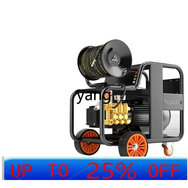 LTT high pressure pipeline dredging machine 220v electric sewer cleaning equipment