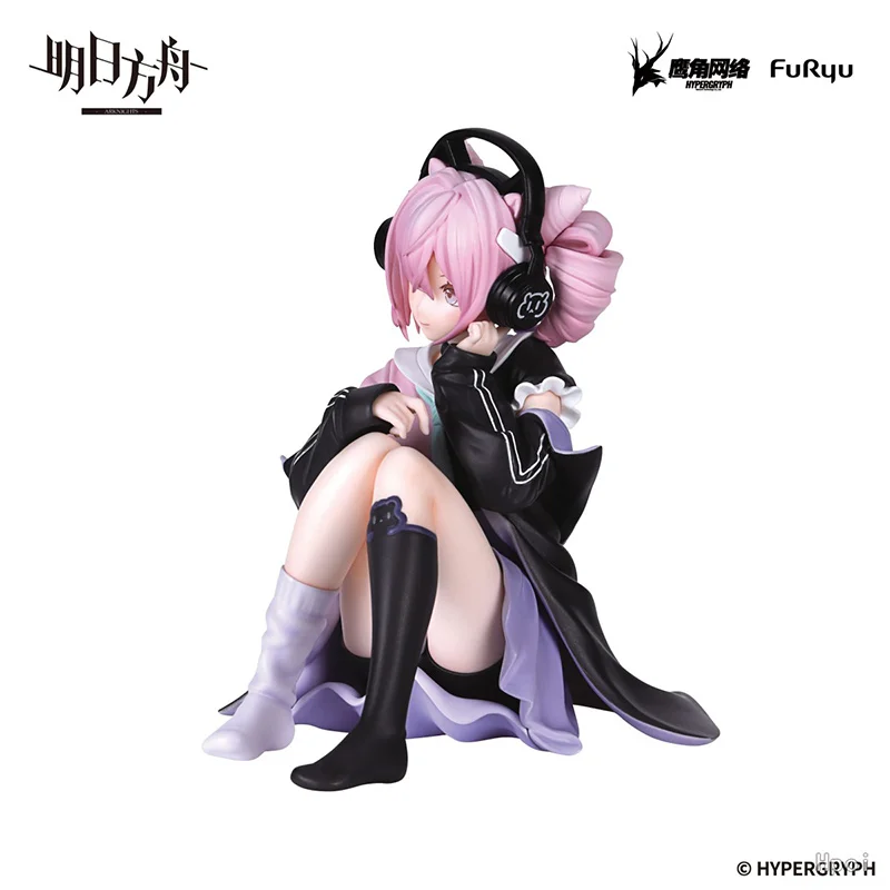 Furyu Arknights U-Oficjalna wyspa Rhodes 10Cm Oryginalna figurka z makaronem Model Zabawka dla dzieci Kolekcja prezentów urodzinowych