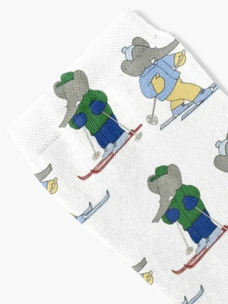 Babar and celeste Socks gym crazy Stockings Lots Boy Socks Women's