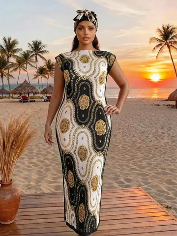cotton lace dress Ivory Paneling Halter Neck Mini Cute Mermaid Off the it takes on amber Wrap Dresses Shop Size:5T