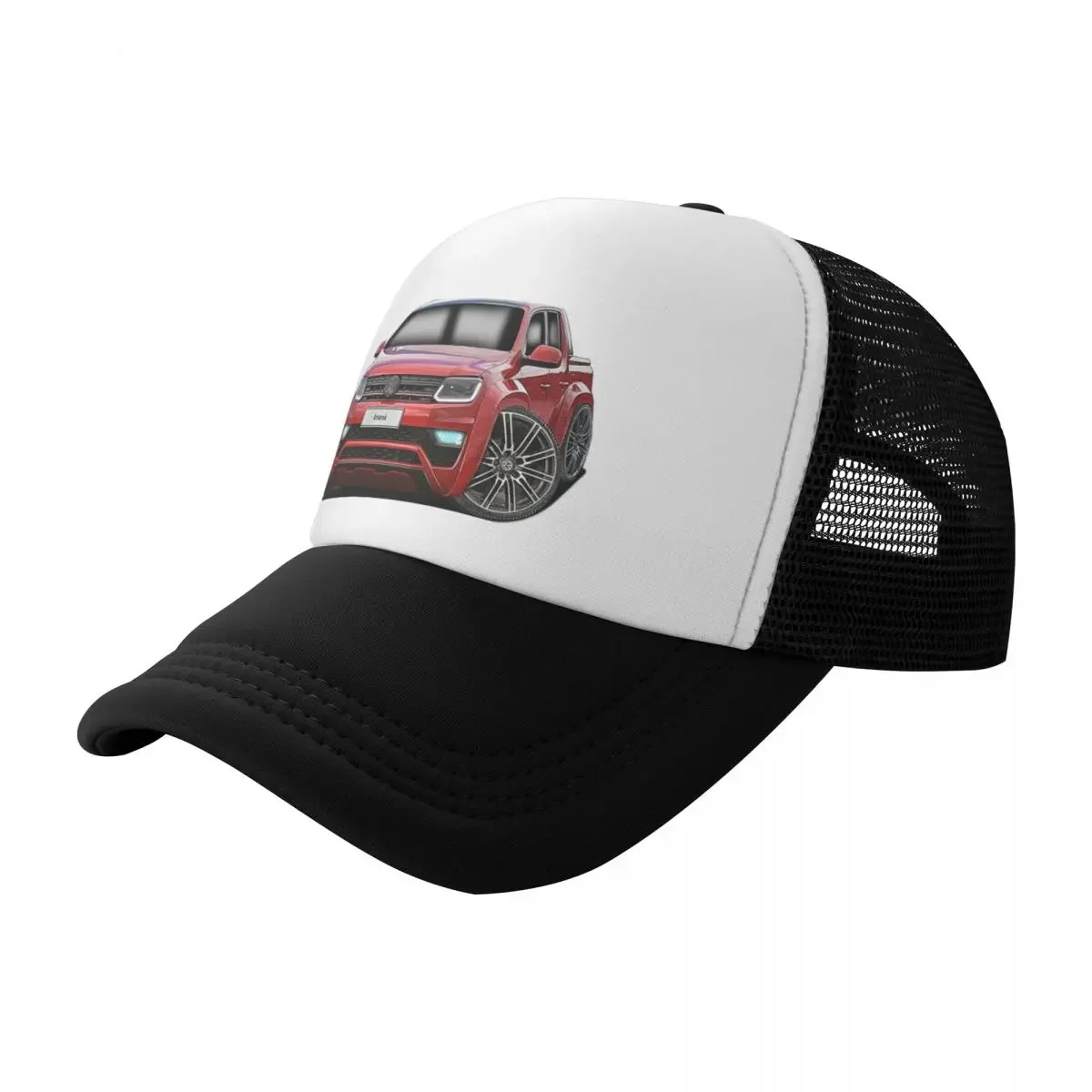 Женская красная бейсболка Amarok