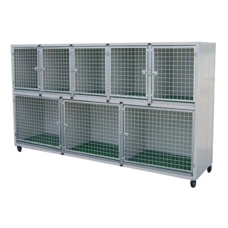 High Quality Professional Easy To Clean Pet Enclosures  Veterinary Animal Dog and Cat Cage Bank