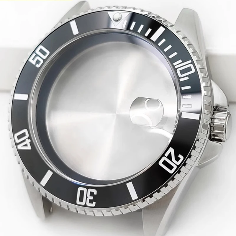 MDV-106 несколько керамических колец для часов для Casio Marlin MDV-106, кольцо с наклонной цифровой шкалой, зеленое светящееся кольцо из бисера, аксессуары для рта