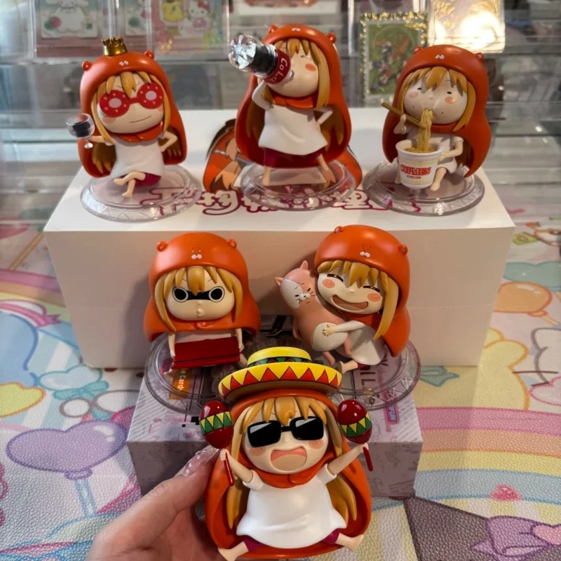 Echte Himouto Umaru-Chan Blind Box Figur Trendy Spielzeug Puppe Qversion Puppe Nettes Geschenk Für Mädchen Periphere Figur Trendy Spielzeug
