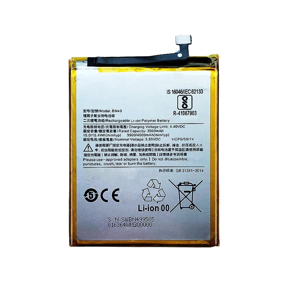 Battery  For Xiaomi Red mi BN49  4000mAh battery For Xiao mi Redmi 7A Redmi7A Redmi 7 A For Redrice BN 49 Bateria