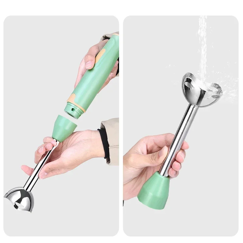 Electric Blender Wireless Portable Mixers Multifunctional Food Mixer Handheld Rechargeable Stainless Steel Whisks Dough Stirrer