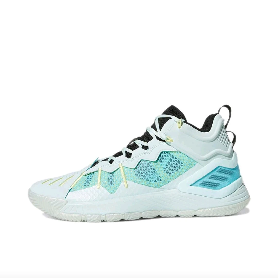 

Мужские кроссовки Adidas D Rose Son Of Chi, дышащие, износостойкие баскетбольные кроссовки с сеткой, зеленые