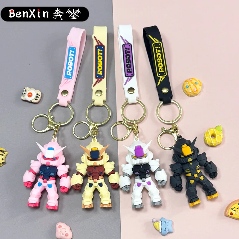 Minso Creative Gundam Cool Mecha Warrior брелок-подвеска в виде сумки, детский модный игрушечный брелок