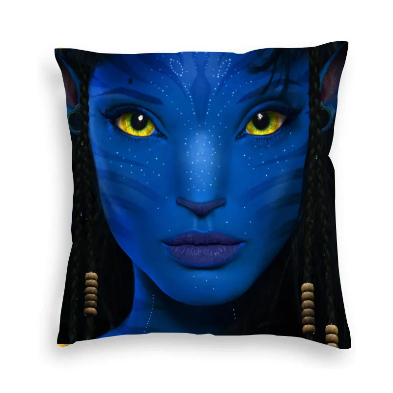 Avatar 5 Pillow Case Warrior Custom Cushion Cover Wedding Decoration Girl Birthday Party Gift Sofa Home Decor Baby Shower