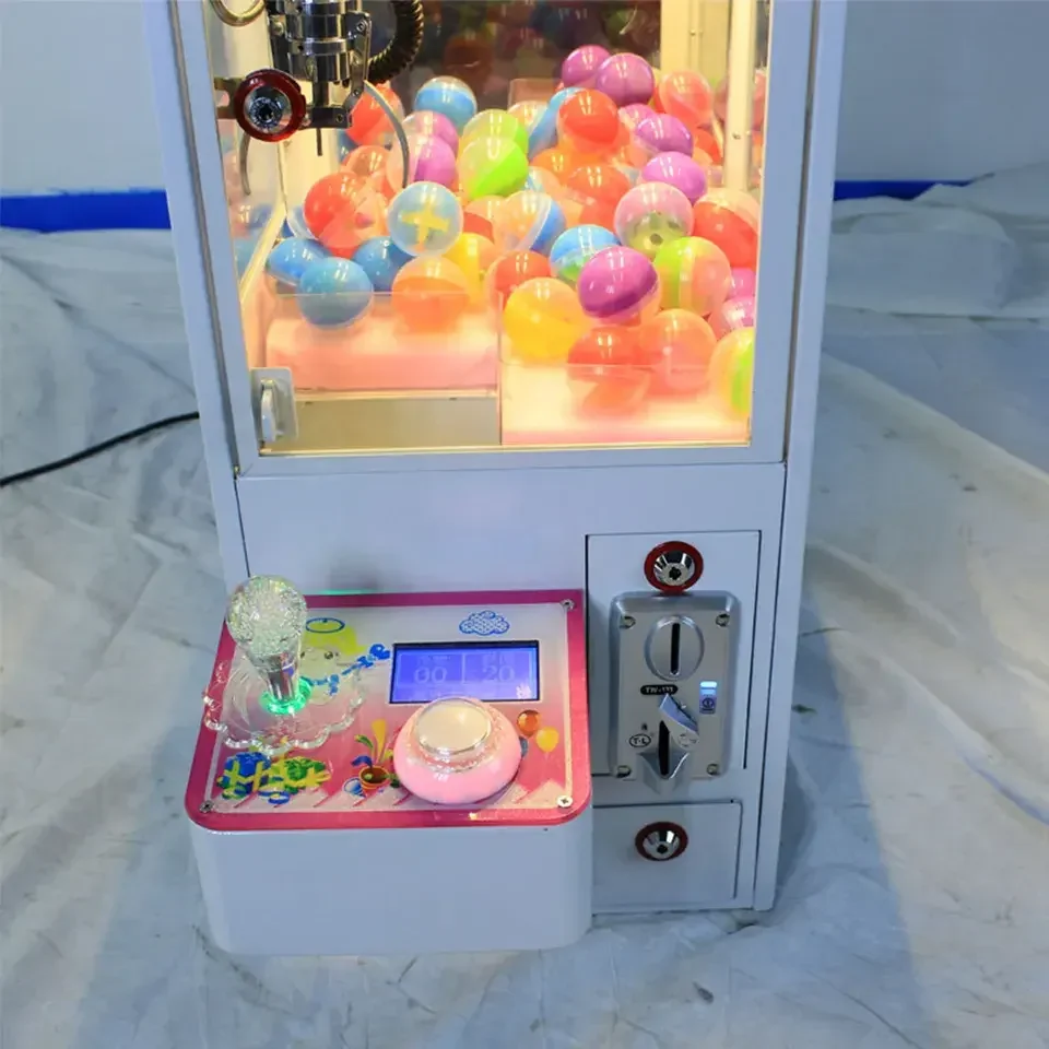 Mini Plush Toy Claw Machine Coin Operated Games Machine Arcade Mini Crane Claw Machine