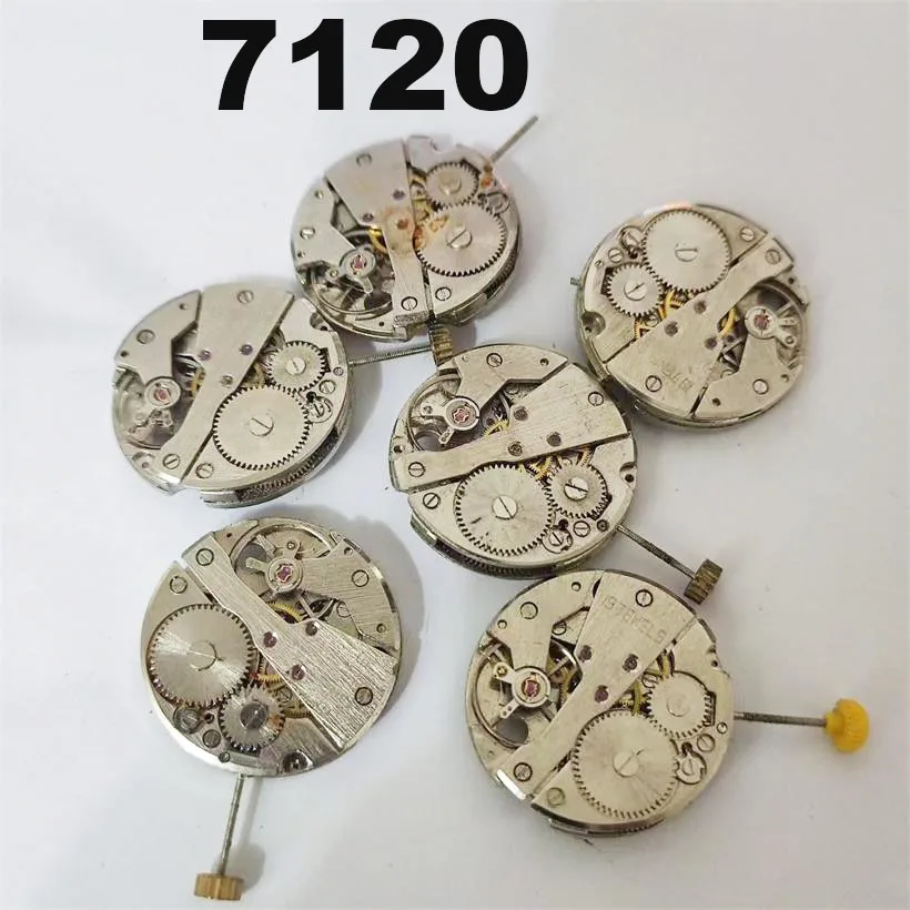 Watch Accessory 7120 Bad Movement Old Watch Movement For Beginners To Practice Watch Repairman Disassemble Repair Maintain