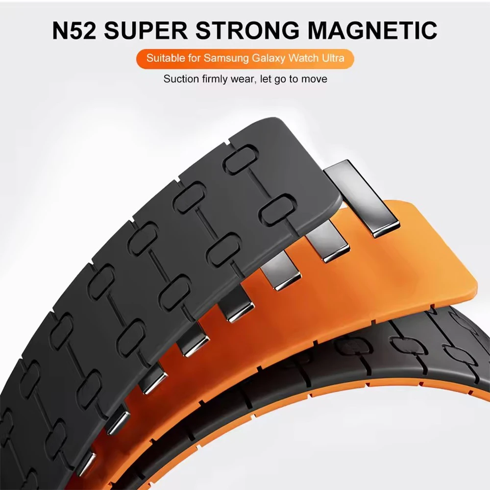 22mm Magnetic Silicone Watch Strap For Zeblaze Stratos 2 Ultra Bracelet for Zeblaze Vibe 7 Pro/Btalk 3 Pro/Plus Band Accessories