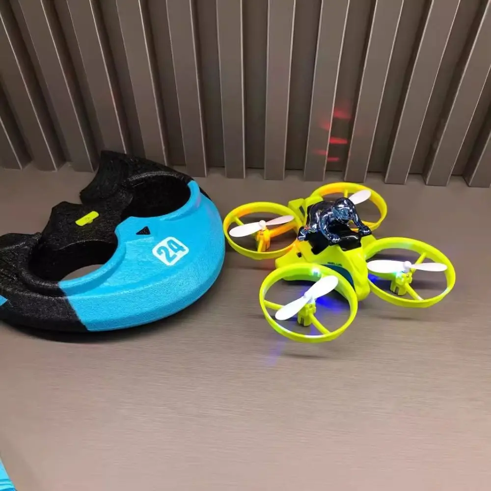 Mini Dron RC z Pianki EPP, Latający po Morzu, Ziemi i Powietrzu, Sterowany Pilotem, 3 w 1 Quadcopter Łódź, Wytrzymały Helikopter RC 2.4G, Zabawki dla Dzieci, Prezenty
