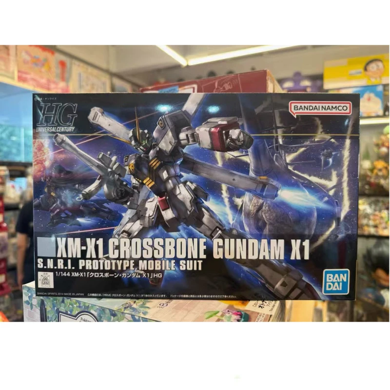 

In Stock Bandai Genuine HGUC 1/144 Pirate Gundam Assembling Model Collection Holiday Gifts Ornaments Mecha Figures Hot Toys
