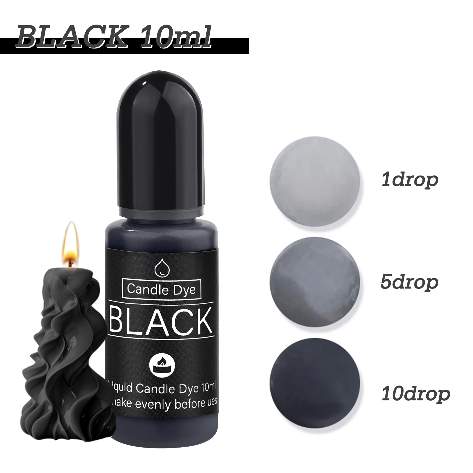 16 Farben Kerzenwachs Pigment Farbstoff Ungiftiges Soja Kerzenwachs Pigment Flüssiger Farbstoff Sojawachs DIY Seifenfarben Kerzenherstellung Zubehör