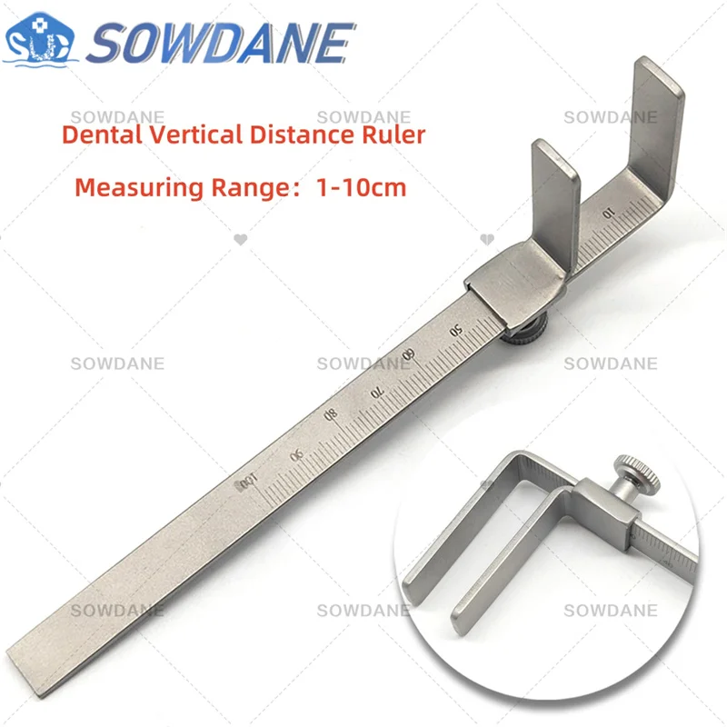 

Dental Orthodontic Rulers Material Dental Vertical Distance Caliper Measuring Ruler Caliper stainless steel measuring ruler