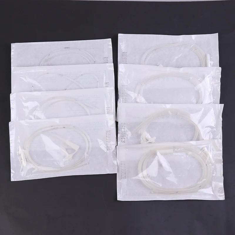 50/100cm 2.0mm-6.7mm Stomach Tube with Centimeter Marks Dog Cat Animal Silicone Rubber Feeding Tube Veterinary Hospital Tools