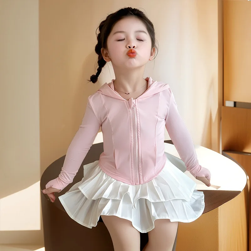 

Sunscreen Clothes for Girls Summer Wear 2026 New Childrens Summer Ice Silk Jacket Baby Lightweight Sunscreen Clothing