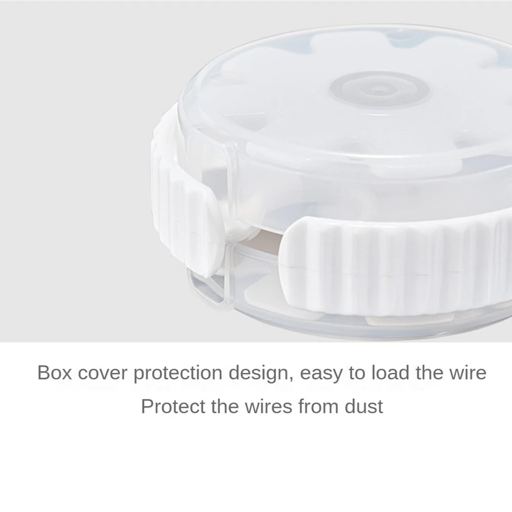 Headphone Cable Organizer Bobbin Winder Wire Storage Charging Cable Storage Box Reel Say Goodbye To Clutter Data Cable Organizer