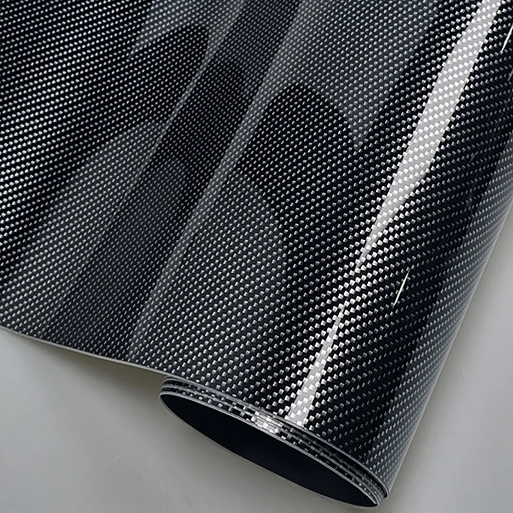 50x30CM Carbon Fiber Vinyl Film High Gloss 3D/6D Matte Effect Motorcycle Body Stickers Forged Carbon Fiber