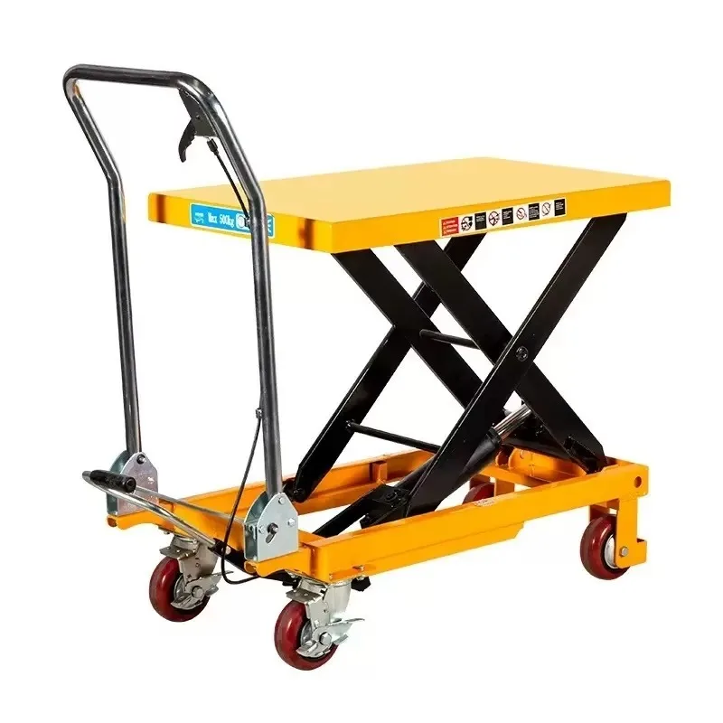 

Ручной гидравлический ножничный подъемный стол YTYIN 300 кг