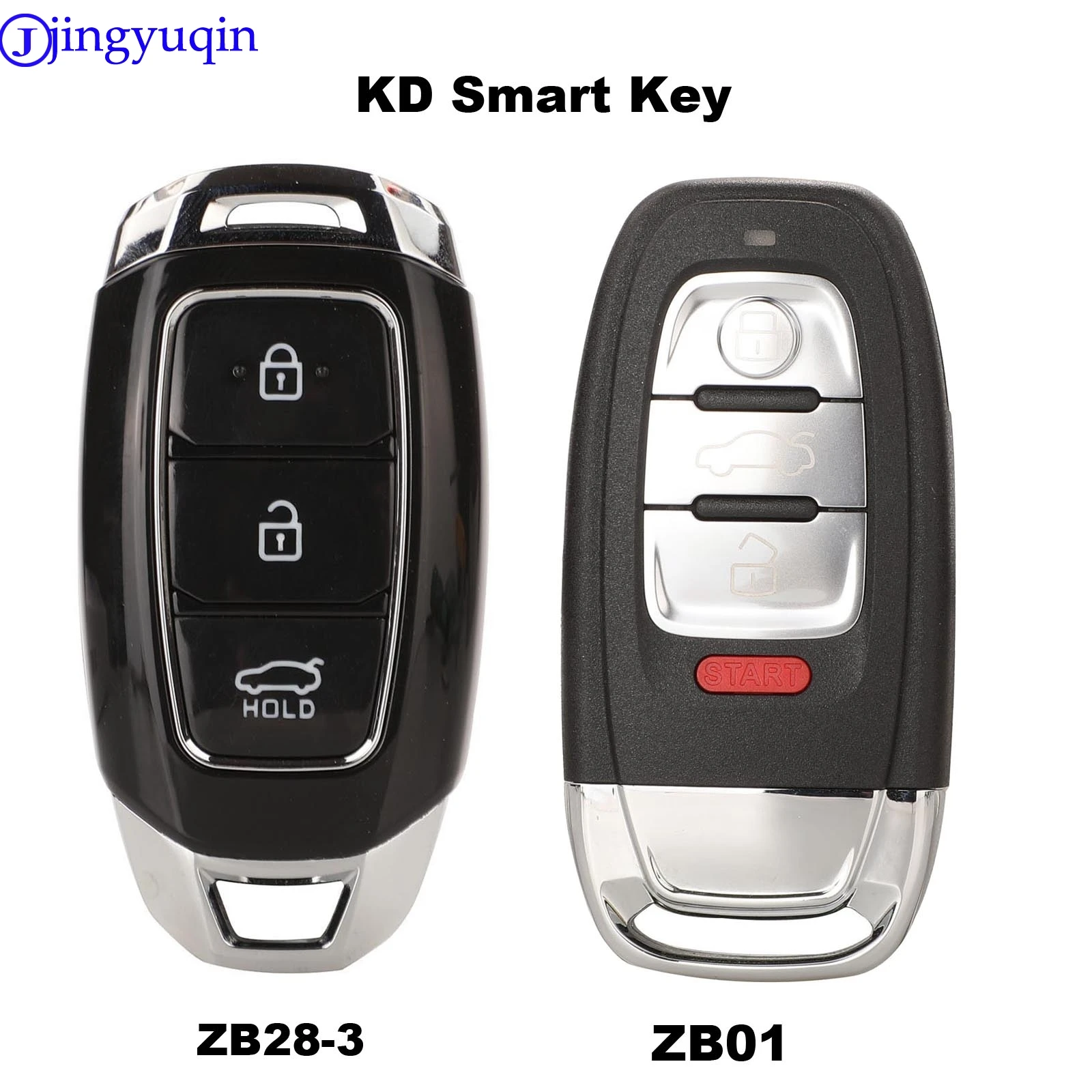 

jingyuqin Remote Universal KEYDIY KD Smart Car Key ZB01 ZB28 For KD-X2 Key Generator Contro