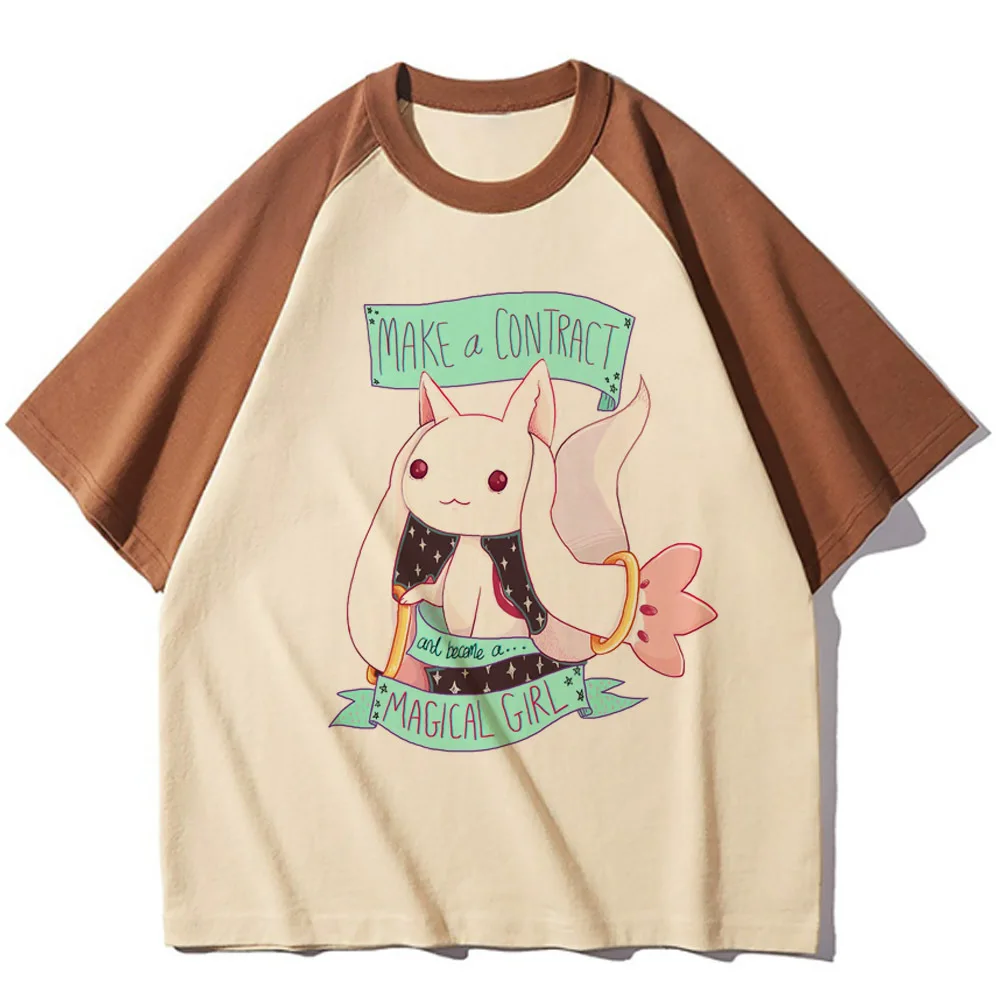 Madoka Magica Tee women casual wear trendy blend tshirt girl funny clothes