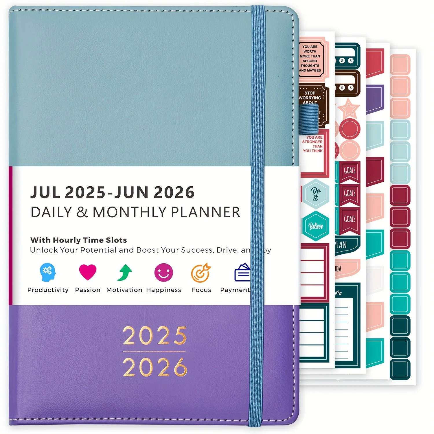 2025-2026 Academic Daily/Monthly Planner 5.7