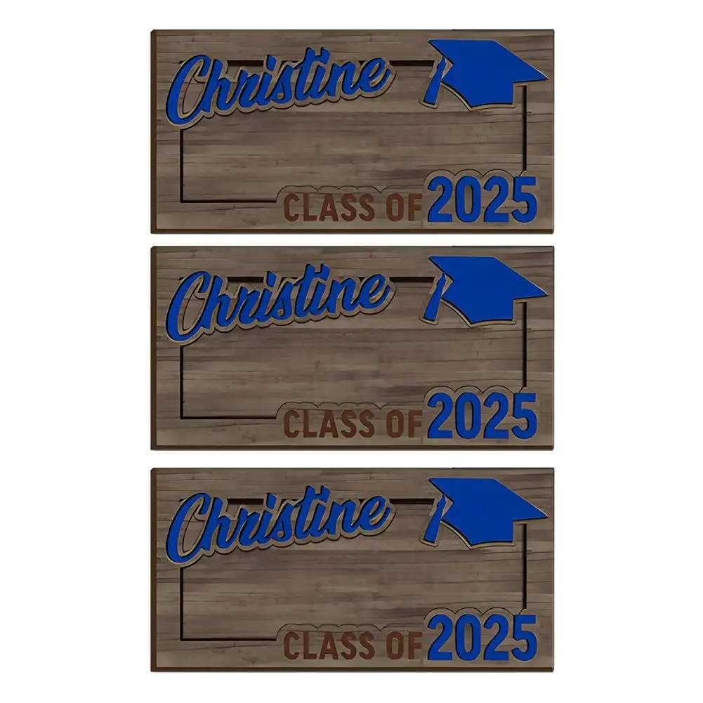 ของขวัญสําเร็จการศึกษาผู้ถือเงินไม้ Class 2025 ผู้ถือเงินสด Graduation เงินสดผู้ถือของขวัญ Keepsake สําหรับ University Graduates