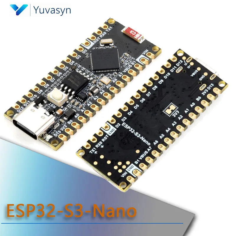 ESP32-S3-Nano Development Board ESP32 S3 Nano ESP32-S3R8 Chip 240Mhz Compatible with Arduino Nano for HID