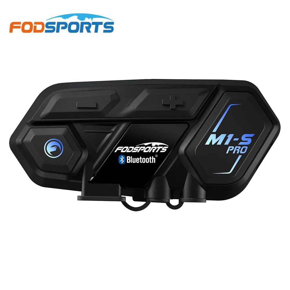 

Fodsports M1-S PRO 2000M 10 Riders Moto Intercom Other Motorcycle Accessories With Microphone Intercom for Motorcycle Helmets
