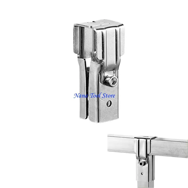 

31GJ Square Pipe Fixed Joint for Fence Rails & Industrial Shelf Construction