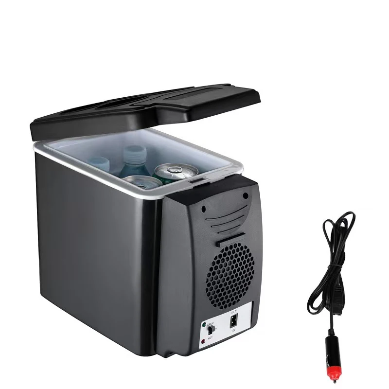 6L 12V Electric Car Portable Ice Box Mini Portable Fridge Freezer Vehicle Refrigeration And Heating Car Electronic Devices