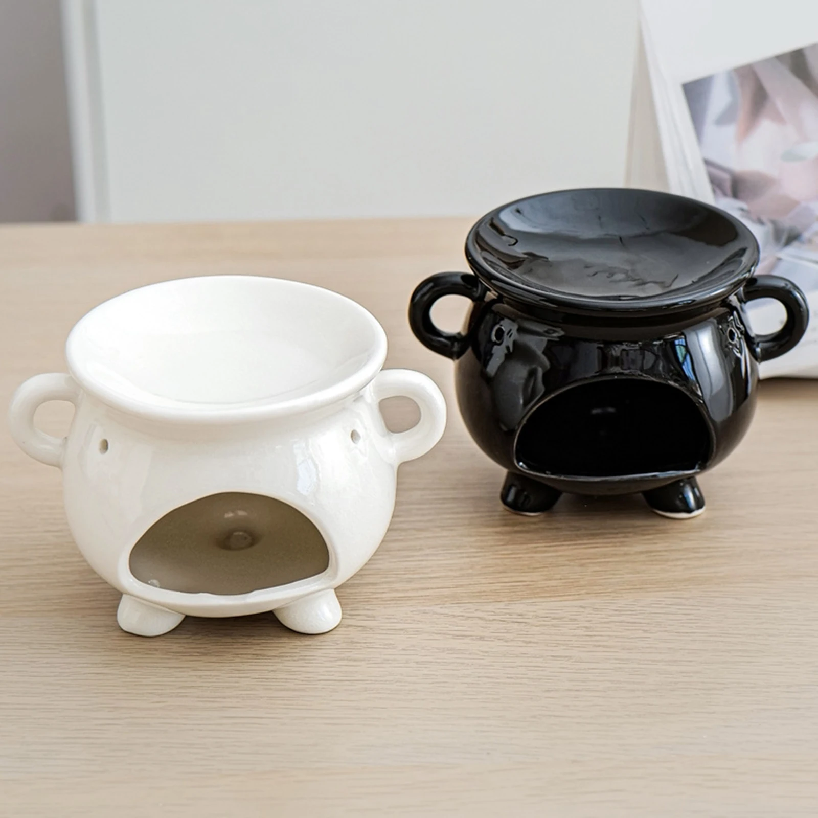 セラミックティーライトキャンドル,エッセンシャルオイルのバー - Ceramic Oil Burner のレビューと価格